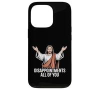 Custodia per iPhone 13 Pro Delusioni Tutti voi Divertente Gesù Cristiano Meme Cristo