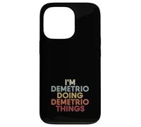 Custodia per iPhone 13 Pro Demetrio Name Demetrio Personalized Name First Given