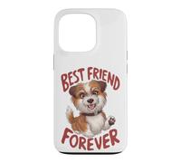 Custodia per iPhone 13 Pro Design gioioso con cucciolo fedele compagno per sempre
