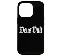 Custodia per iPhone 13 Pro DEUS VULT DIO VOLONTÀ IL TEMPLAR DI CAVALIERI DI FRASE LATINA