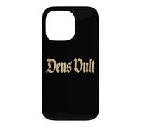 Custodia per iPhone 13 Pro DEUS VULT DIO VOLONTÀ IL TEMPLAR DI CAVALIERI DI FRASE LATINA