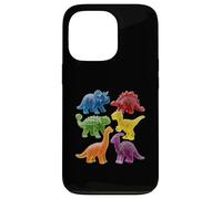 Custodia per iPhone 13 Pro Dinosauri gommosi - caramelle dolci colorate