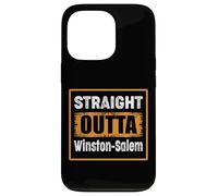 Custodia per iPhone 13 Pro Direttamente fuori Winston-Salem North Carolina USA Retro Humor