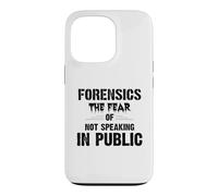 Custodia per iPhone 13 Pro Discorso e dibattito Forense Paura di non parlare in pubblico