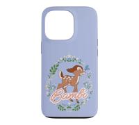 Custodia per iPhone 13 Pro Disney Bambi Floral Coquette Style Forest Friends Matching