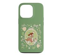 Custodia per iPhone 13 Pro Disney Bambi Spring Forest Enchantment Floral Coquette Style
