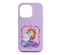 Custodia per iPhone 13 Pro Disney Jr. Sofia the First Princess Sofia & Pepper Puppycorn