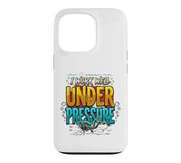 Custodia per iPhone 13 Pro Dive Flag I Work Well Under Pressure Divertente Diving