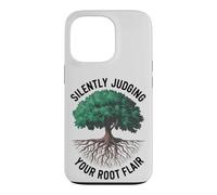 Custodia per iPhone 13 Pro Divertente arboricoltore amante degli alberi giudicare silenziosamente il tuo talento radicale