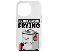 Custodia per iPhone 13 Pro Divertente costume da friggitrice ad aria non disturbare
