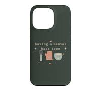 Custodia per iPhone 13 Pro Divertente cottura mentale Bake Down Baking Pun