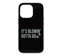 Custodia per iPhone 13 Pro Divertente kiteboarding It's Blowin' Gotta Go