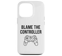 Custodia per iPhone 13 Pro Divertente maglietta regalo per videogiochi, con scritta "Blame The Controller"