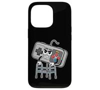 Custodia per iPhone 13 Pro Divertente Retro Gamer Controller Angry Retro Gaming Design