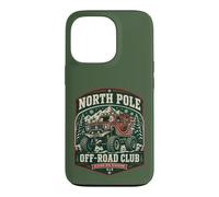 Custodia per iPhone 13 Pro Divertente slitta natalizia del North Pole Off-Road Club