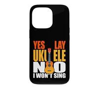 Custodia per iPhone 13 Pro Divertente Ukulele Giocatore Detto Giocare Ukulelef Won Sing
