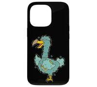 Custodia per iPhone 13 Pro Dodo Uccello con occhiali e libro