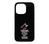 Custodia per iPhone 13 Pro Donne Axe Throwing Gift I Stick Axes Competitive League