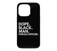 Custodia per iPhone 13 Pro Dope Black Man, agente per la libertà vigilata, Afro-American Pride