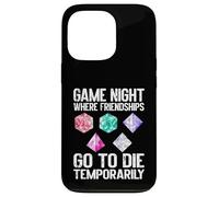Custodia per iPhone 13 Pro Dove le amicizie muoiono temporaneamente Game Night
