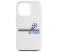 Custodia per iPhone 13 Pro DR Congo Soccer 2026 Tifosi Congolesi Retro Vintage