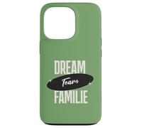 Custodia per iPhone 13 Pro Dream Team Famiglia divertente con scritta in lingua tedesca