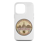 Custodia per iPhone 13 Pro Dresda Florenz An Der Elbe Distintivo Architettura Tedesca