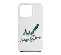 Custodia per iPhone 13 Pro Driven by Prosa Penna stilografica Heartbeat Writer Autore