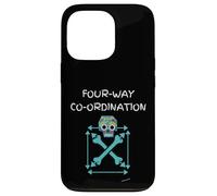 Custodia per iPhone 13 Pro Drummer Tees Aztec 4-way Drumming Coordination