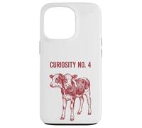 Custodia per iPhone 13 Pro Due teste vitello xilografia illustrazione tassidermia stranezza