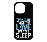 Custodia per iPhone 13 Pro Due volte l'amore metà del sonno Twin Dad