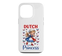 Custodia per iPhone 13 Pro Dutch Princess Traditional Holland Girl for Kids