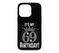 Custodia per iPhone 13 Pro È il mio 69° compleanno regali per uomini donne 69 anni