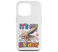 Custodia per iPhone 13 Pro È il mio compleanno calamaro gigante