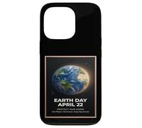 Custodia per iPhone 13 Pro Earth Day Aprile 22 Vintage Globe Design Protect Our Planet