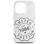 Custodia per iPhone 13 Pro Edizione limitata del 1986, stile francobollo vintage