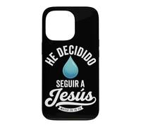 Custodia per iPhone 13 Pro Egli Decidido Seguir A Jesús Battesimo spagnolo Cristianos Preghiera