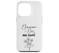 Custodia per iPhone 13 Pro El amor de Dios me curó.