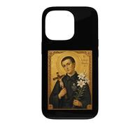 Custodia per iPhone 13 Pro Elegante Icona Cattolica di San Gerardo Majella