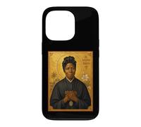 Custodia per iPhone 13 Pro Elegante icona cattolica di Santa Giuseppina Bakhita