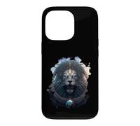 Custodia per iPhone 13 Pro Epico Leone il segno zodiacale della forza