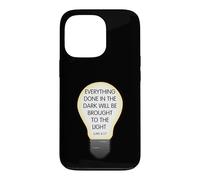 Custodia per iPhone 13 Pro Everything Done in the Dark Luke 8 17 Design ispiratore