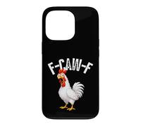 Custodia per iPhone 13 Pro F-Caw-F Funny Chicken Hilarious Rooster Meme Graphic Tee
