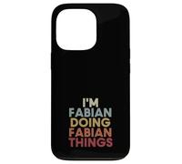 Custodia per iPhone 13 Pro Fabian Name Fabian Personalized Name First Given