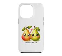 Custodia per iPhone 13 Pro Facciamo un ottimo gioco di parole di coppia con pera e frutta carina