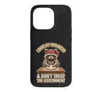 Custodia per iPhone 13 Pro Faccio il mio pane e non mi fido del procione governo G