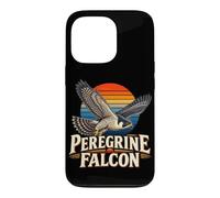 Custodia per iPhone 13 Pro Falco pellegrino Raptor Amante Birdwatching