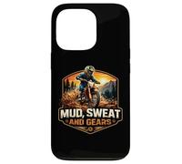 Custodia per iPhone 13 Pro Fango sudore e ingranaggi Dirt Bike Rider Motocross MX