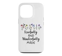 Custodia per iPhone 13 Pro Fearfully & Wonderfully Made Sign Bible Verse Psalm 139:14