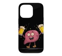 Custodia per iPhone 13 Pro Felice Giornata del fegato con Costume